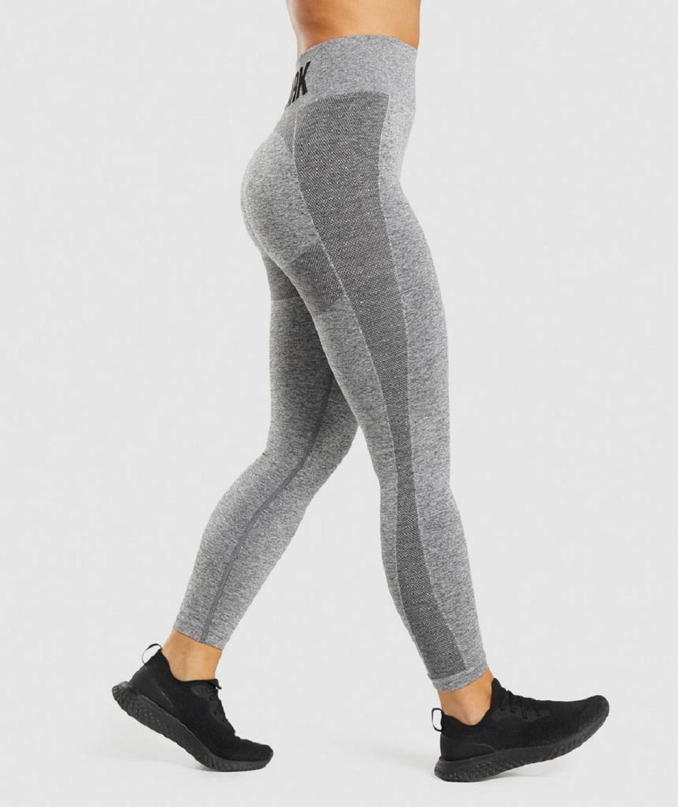 Gymshark Flex High Waisted Ženske Tajice Sive | HR 4045WNB